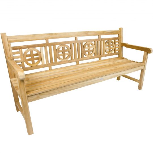 Permalink to Gartenbank Ohne Armlehne Holz Trendisland Teak Edelstahl Optik