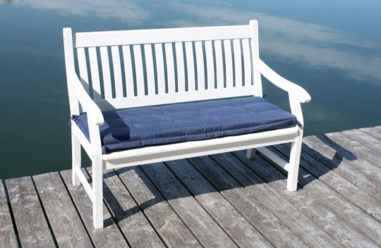 Permalink to Gartenbank Ohne Truhenbank Fsc Akazie Weiss Lackiert 2 Sitzig