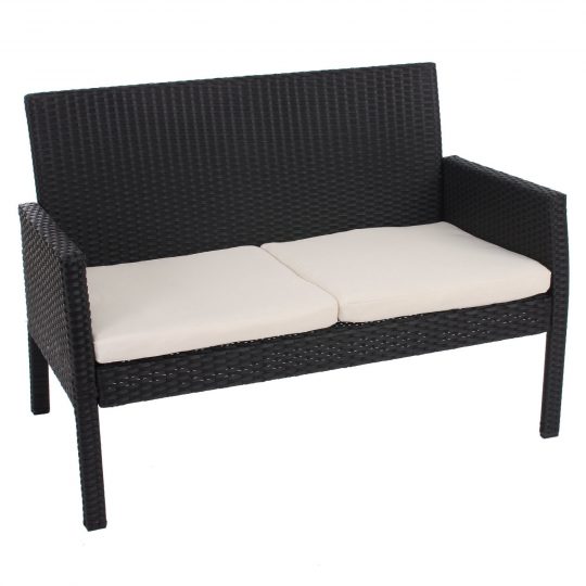 Permalink to Gartenbank Polyrattan Anthrazit