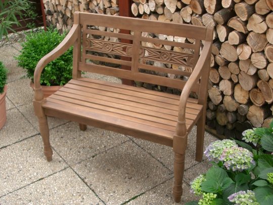 Permalink to Gartenbank Teak 100 Cm Braun 2 Sitzer