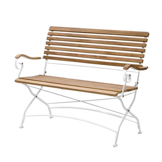 Permalink to Gartenbank Teak Modern Weiss Grenen