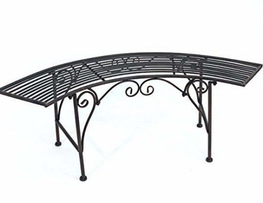 Permalink to Halbrunde Gartenbank Eisen Denk Metall
