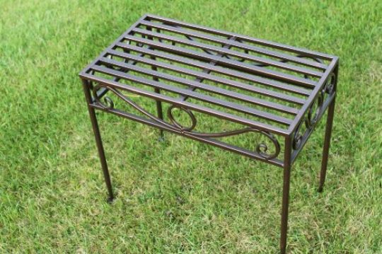 Permalink to Kleine Gartenbank Metall Beistelltisch Versailles Still Antiker