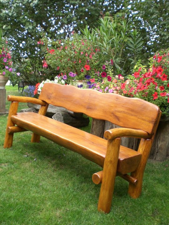 Permalink to Massive Gartenbank Bauen Holz