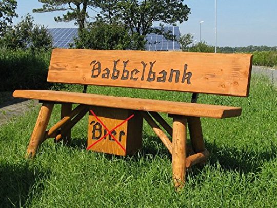 Permalink to Massivholz Gartenbank Babbelbank