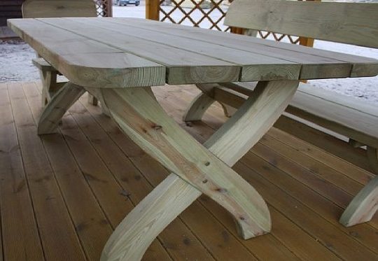 Permalink to Massivholz Gartenbank Kaufen Sitzgruppe Biergarten