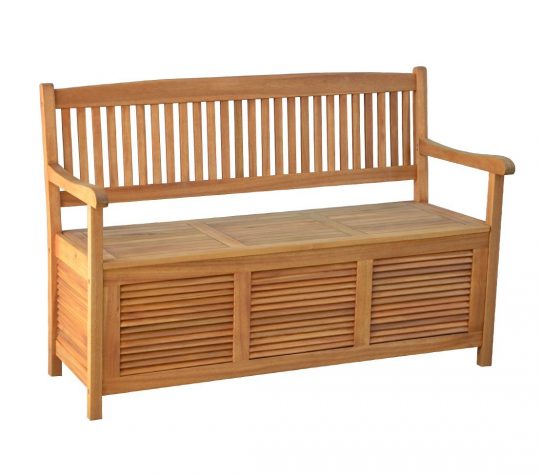 Permalink to Massivholz Gartenbank Mit Stauraum 3 Sitzer Dehner Truhenbank Windsor Natur Akazienholz