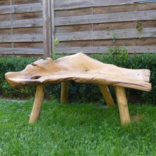 Permalink to Massivholz Gartenbank Rustikal Pharaow4 Wurzelbank Cross Aus Teak