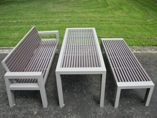 Permalink to Moderne Gartenbank Ohne Armlehne Graun