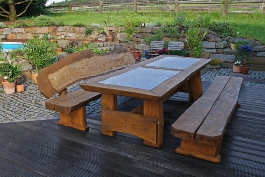 Permalink to Rustikale Gartenbank Aus Polen