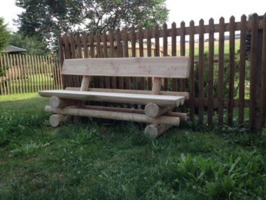 Permalink to Rustikale Gartenbank Thüringen